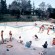 Skateboarding in the pool in Dogtown and Z-Boys - 2001