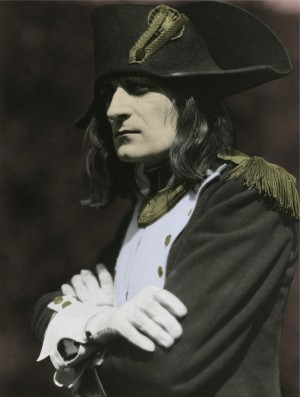 Albert Dieudonné in the title role of Abel Gance’s legendary epic NAPOLEON. Photo courtesy Photoplay Productions, Color by Keiko Kimura